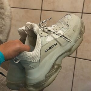 WHITE BALENCIAGA TRIPLE S SIZE EU: 43